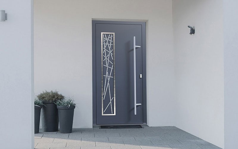 Porte d'entrée PVC